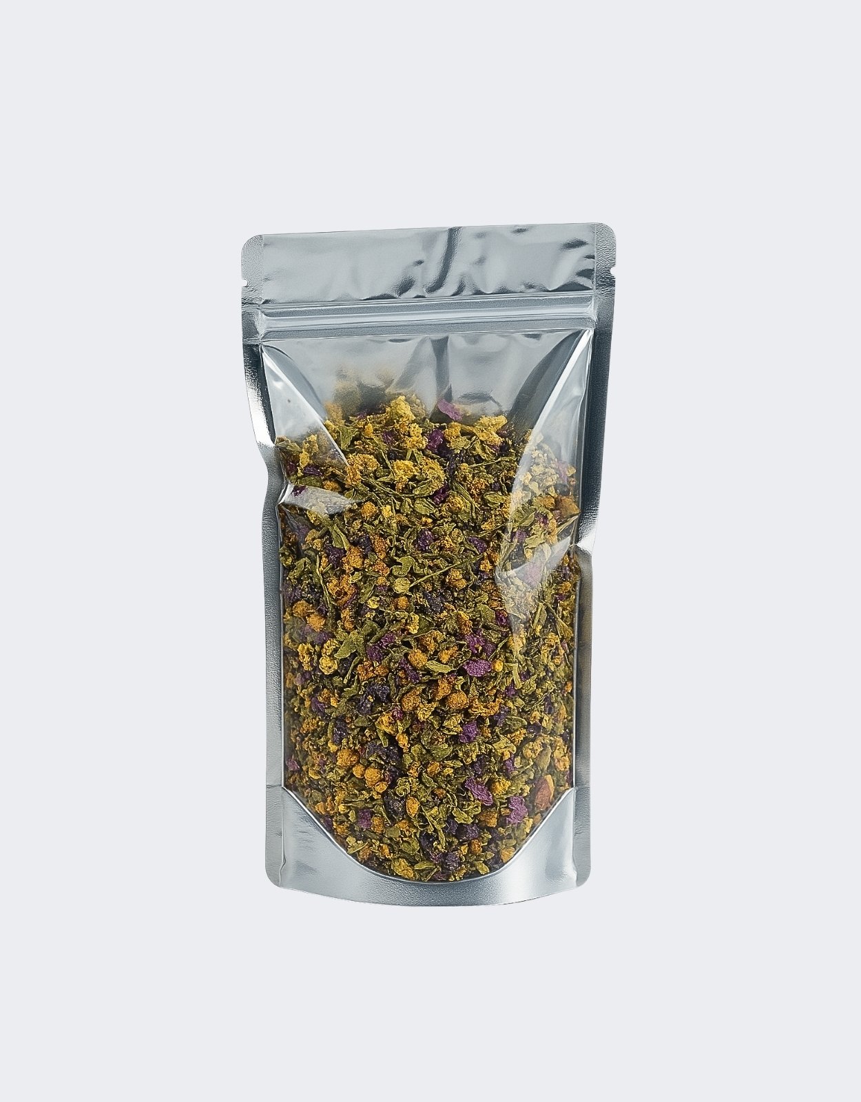 Şeffaf Metalize Kilitli Doypack 14 x 19 cm